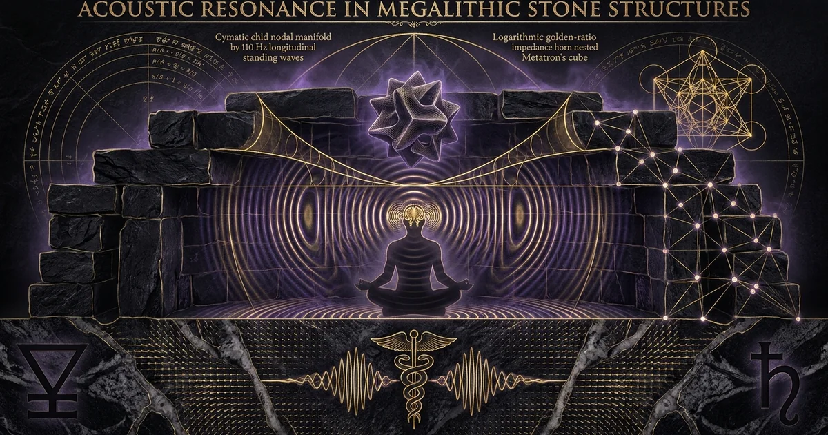 Acoustic Resonance Megalithic Stone Structures Analysis - Research Treatise