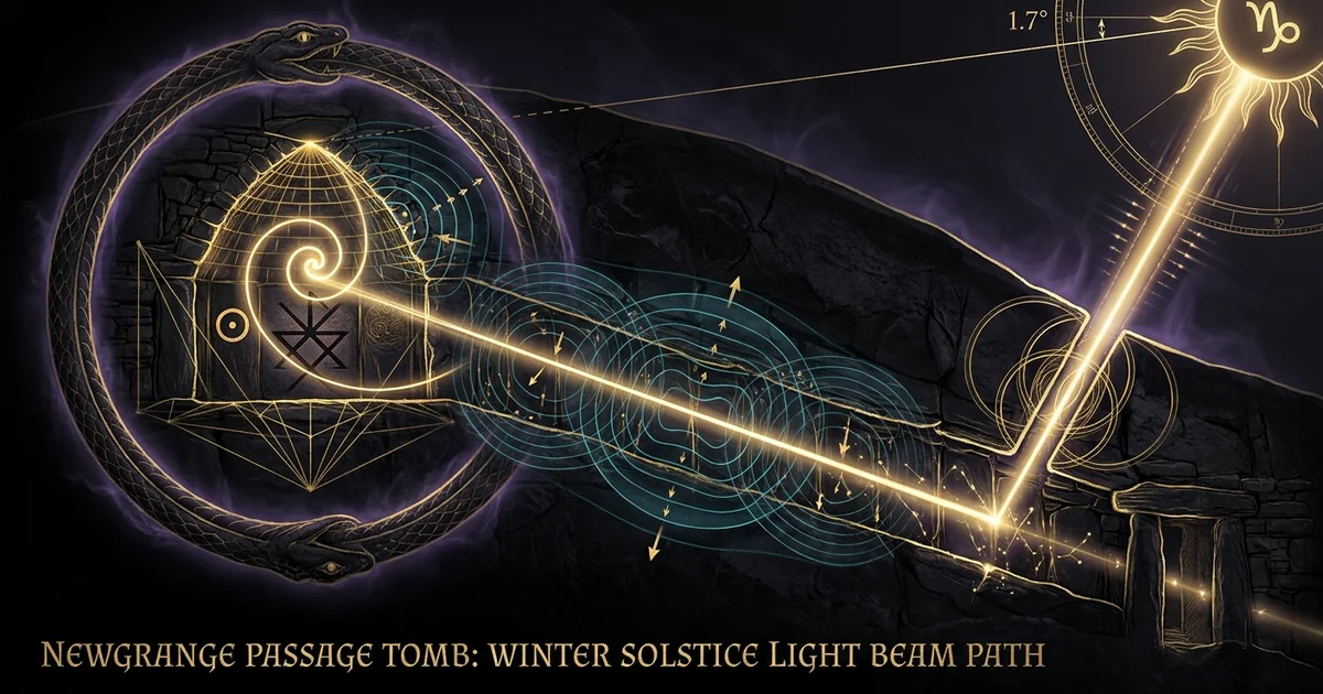 Cover illustration for treatise: Newgrange Passage Tomb Winter Solstice Sunrise Roof Box