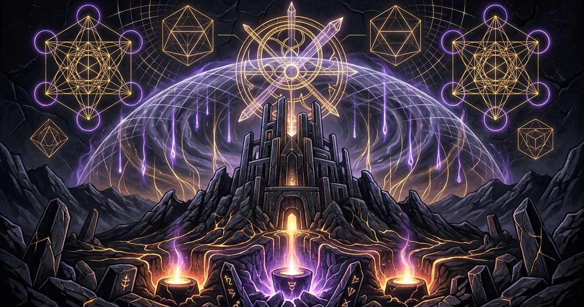 Cover illustration for treatise: Pre Flood 1 Enoch: Book of Watchers, Fallen Angels, Nephilim