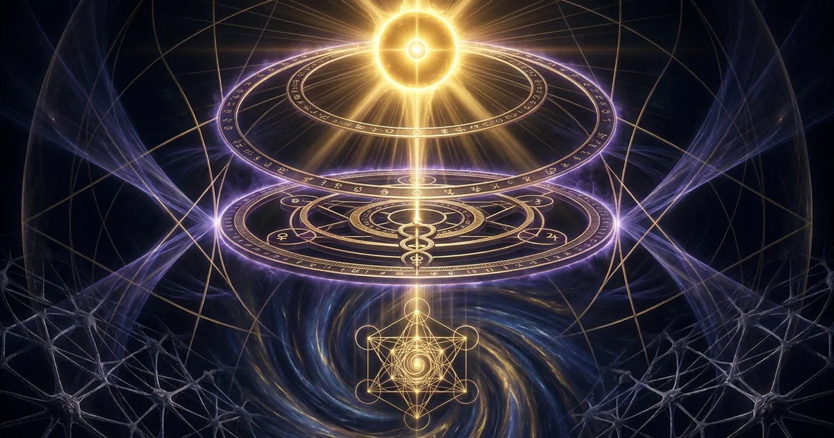Cover illustration for treatise: Ninth House Astrological Meaning: Higher Mind & Cosmos