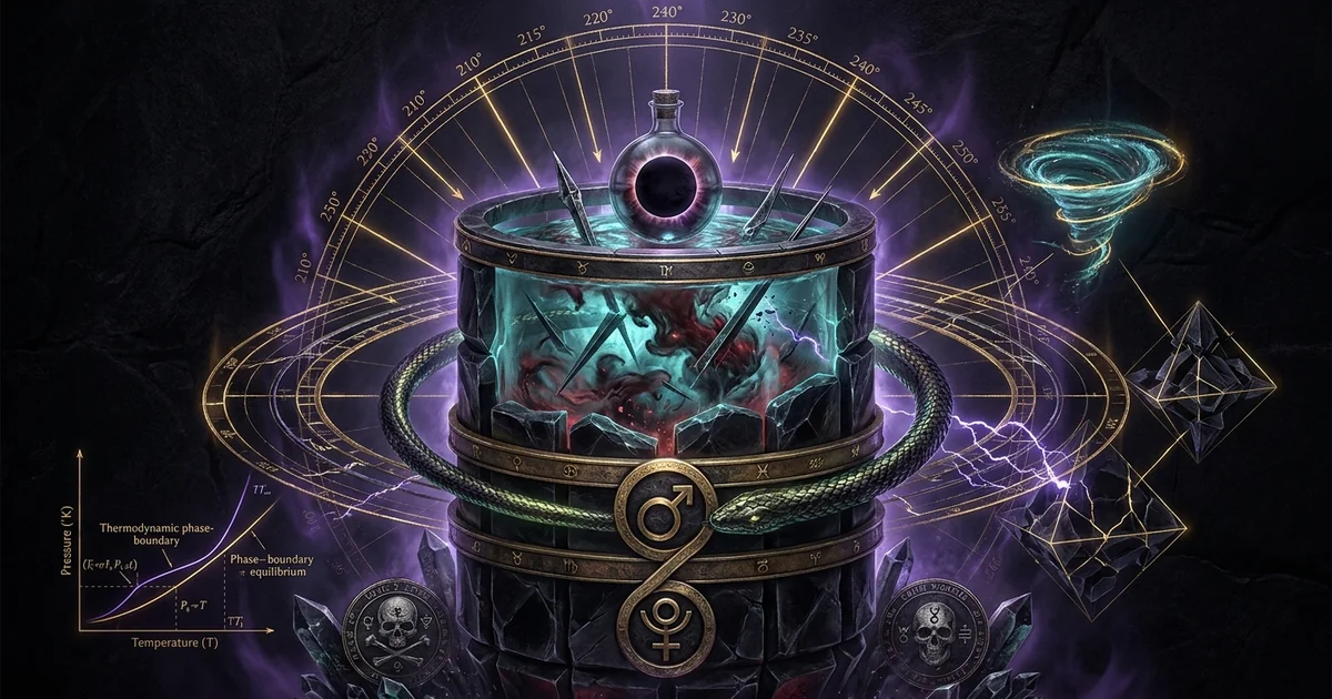 Cover illustration for treatise: The Scorpio Zodiac Archetype Meaning: Fixed Water Alchemy
