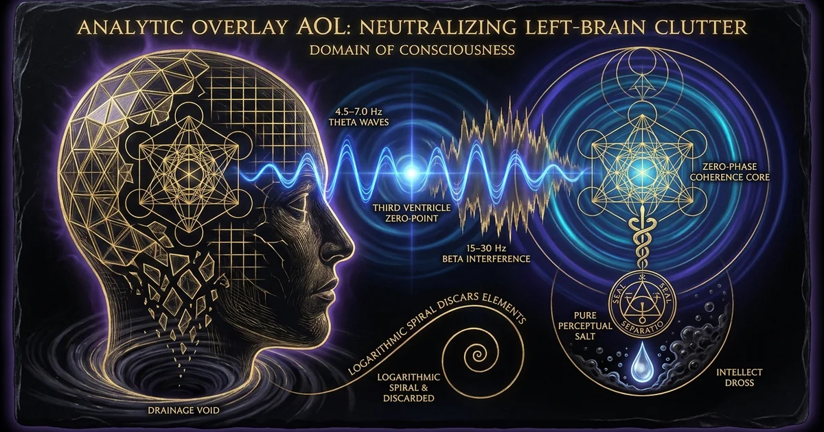 Analytic Overlay AOL: Remote Viewing Left Brain Interference - Hero Banner