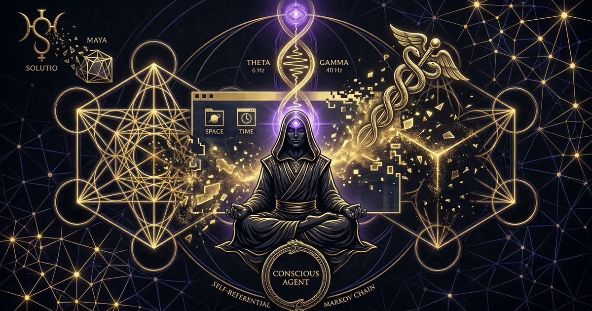 Cover illustration for treatise: Conscious Realism Donald Hoffman Interface Theory Percepti