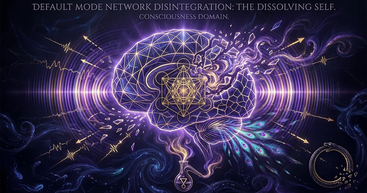 Default Mode Network Disintegration Ego Dissolution - Hero Banner