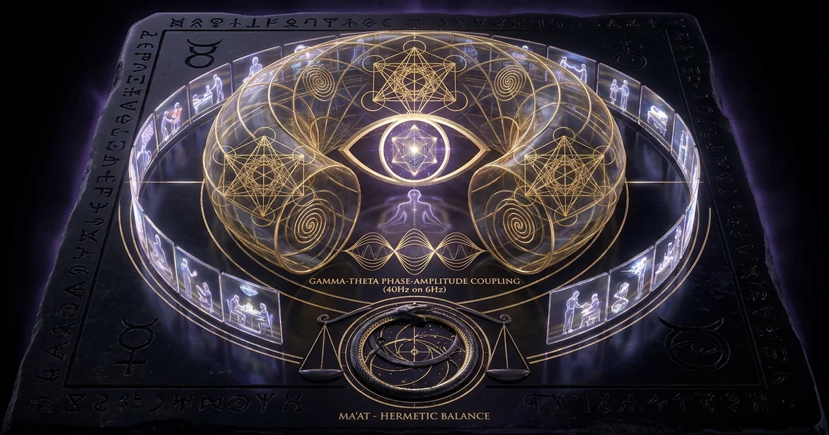 Cover illustration for treatise: Life Review Near Death Experience 360degree Panoramic Replay