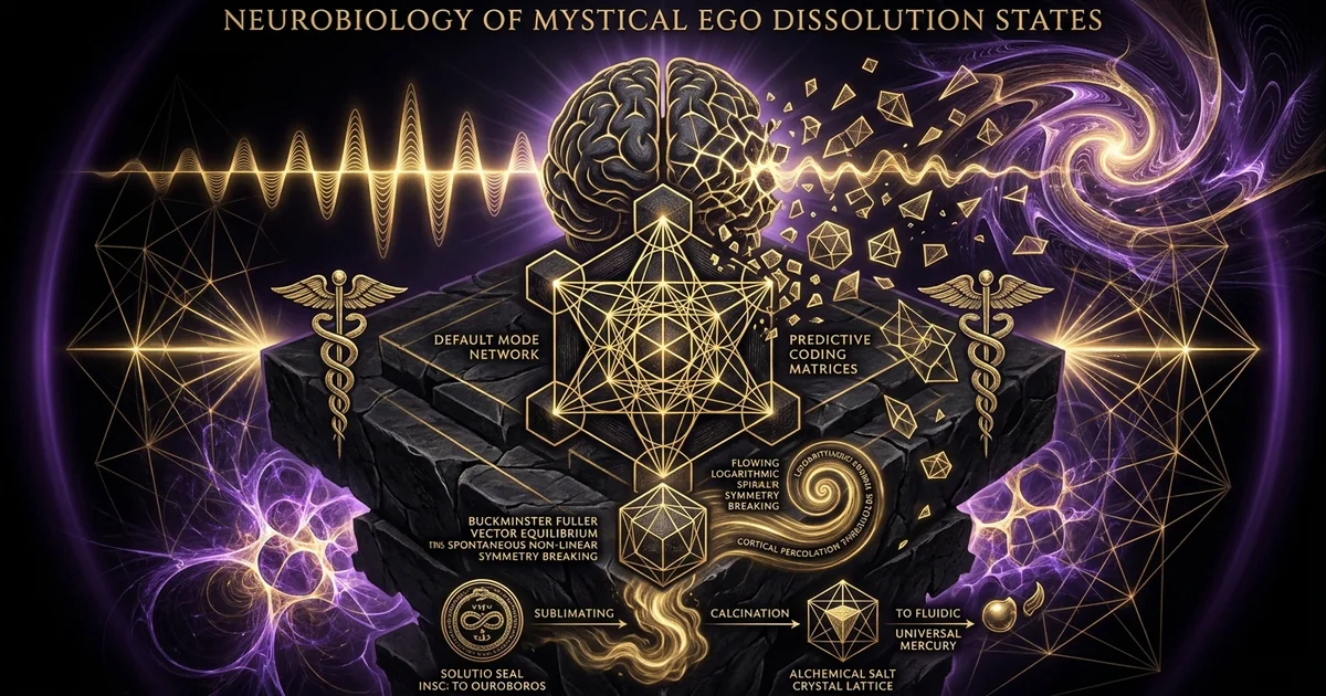 Neurobiology Mystical Ego Dissolution: Critical Dynamics - Research Treatise