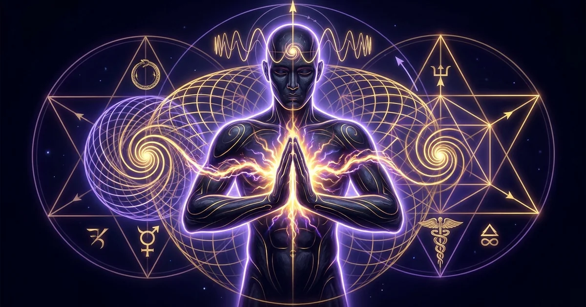 Cover illustration for treatise: Lucid Dream Stabilization Spinning Hand Rubbing Tactile