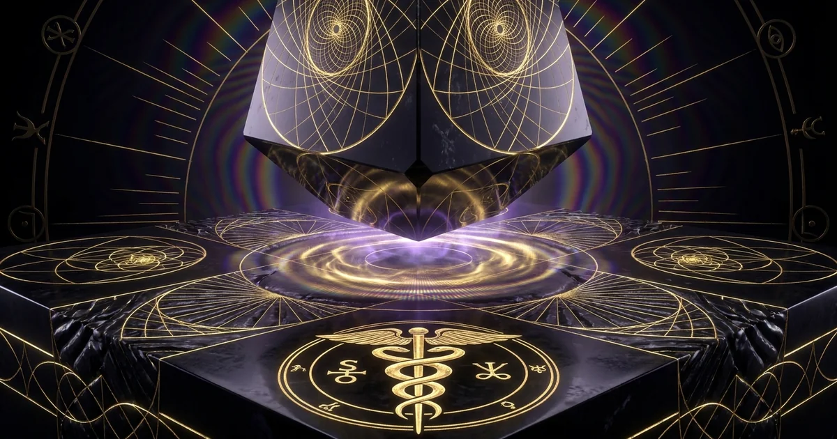 Cover illustration for treatise: Repulsive Casimir Force Chiral Metamaterials Vacuum Art