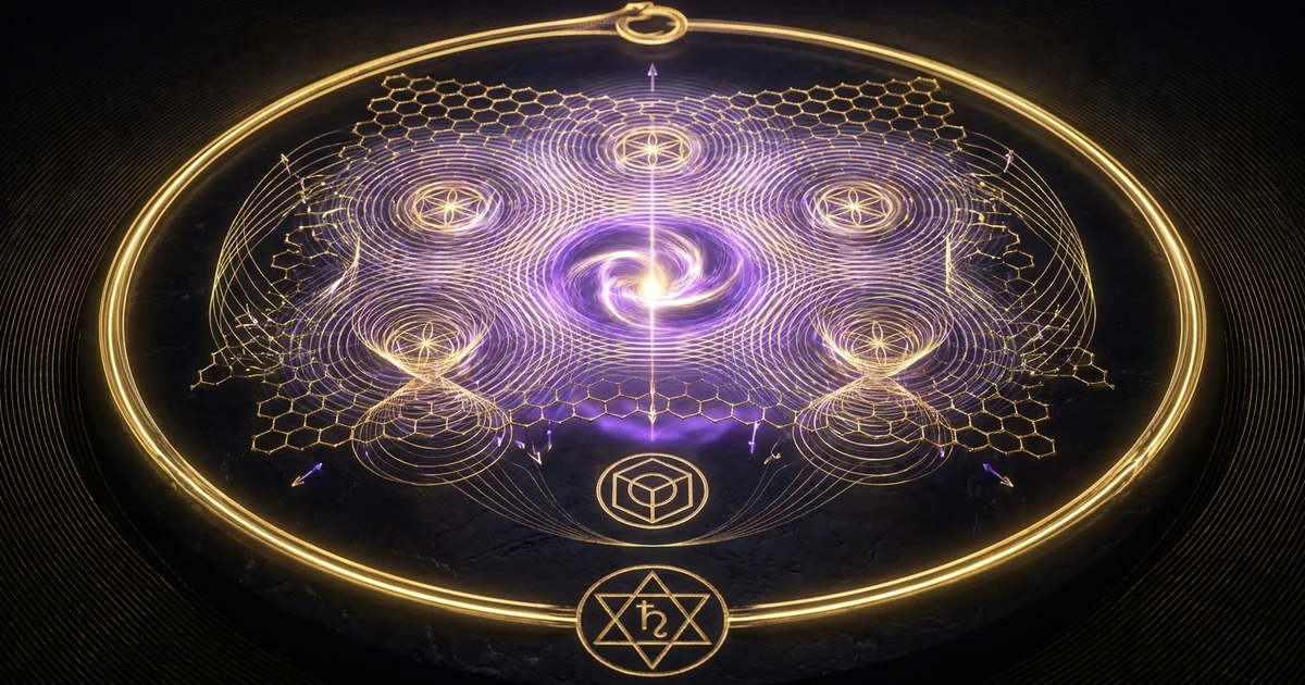 Cover illustration for treatise: Moire Superlattices: Magic Angle Twisted Bilayer Graphene