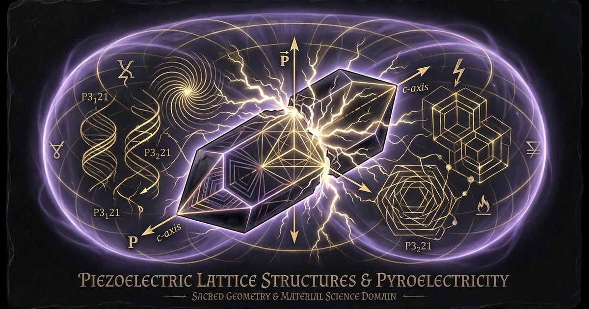 Piezoelectric Lattice Structures and Pyroelectricity - Research Treatise