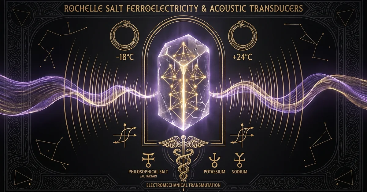 On Rochelle Salt Ferroelectric Potassium Sodium Tartrate - Research Treatise