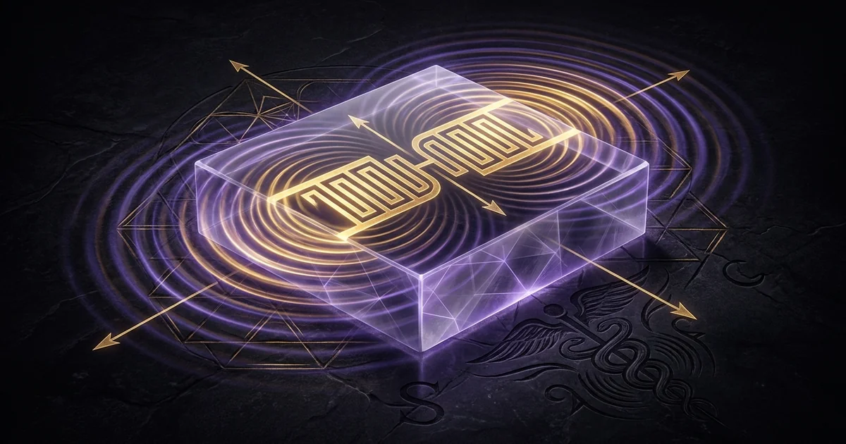 Cover illustration for treatise: Surface Acoustic Wave SAW Filter Lithium Niobate Theory