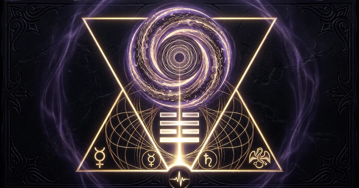 Cover illustration for treatise: Human Design Gate 24 Return (The Turning Point) Theory