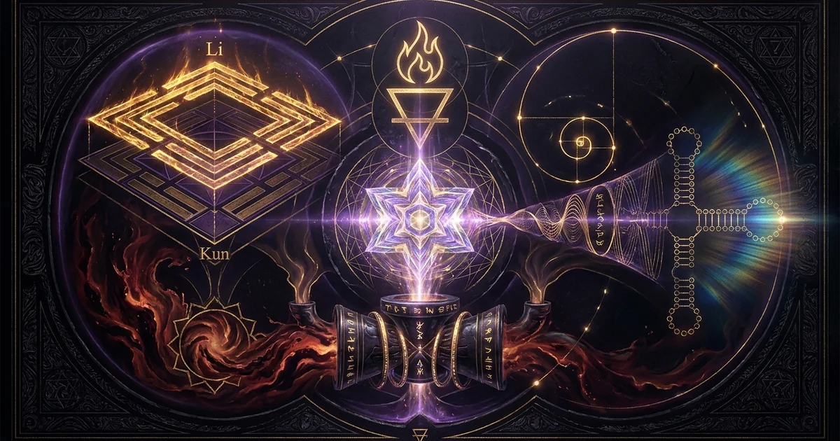 Cover illustration for treatise: Human Design Gate 35 Progress: The Experiential Engine