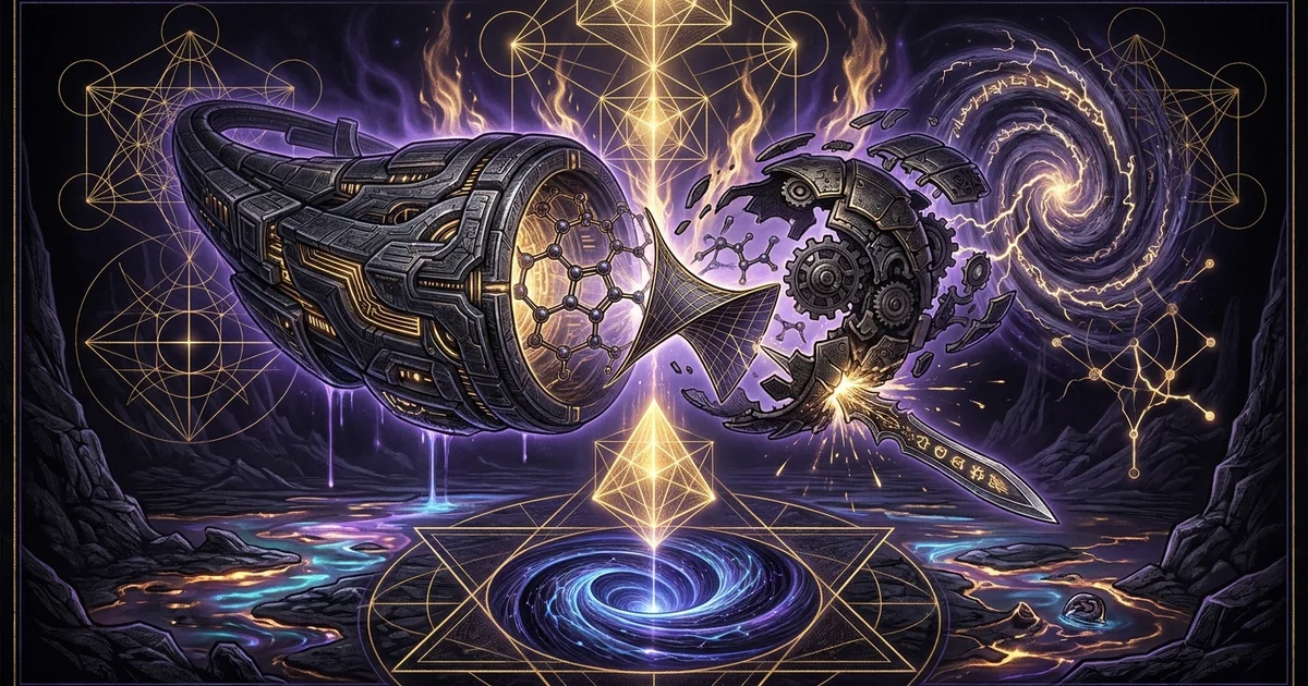 Cover illustration for treatise: Human Design Gate 49 Revolution (Molting): Archetype