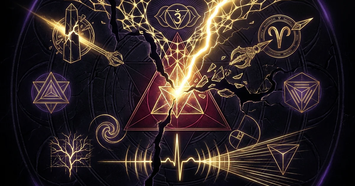 Cover illustration for treatise: Human Design Gate 51 The Arousing (Shock): Mechanics