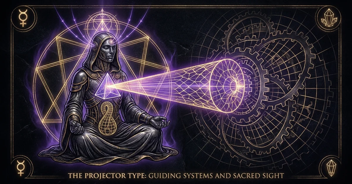 Projector Human Design Type Invitation Recognition Guide - Hero Banner