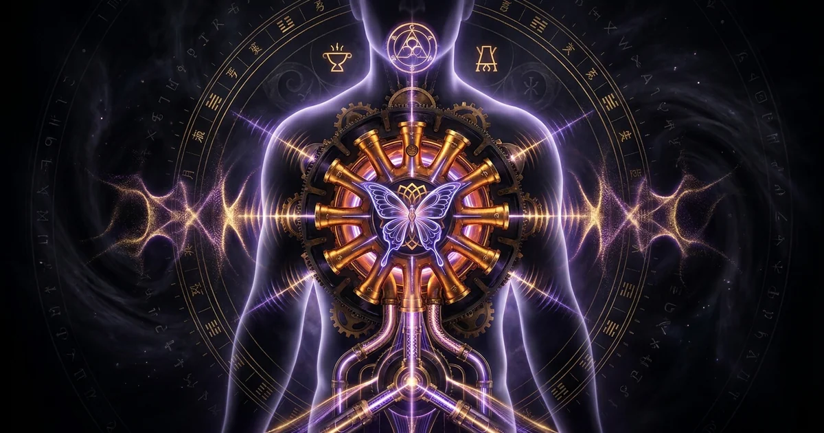 Cover illustration for treatise: Throat Center Human Design Manifestation Communication Voice