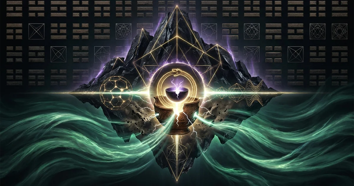 Cover illustration for treatise: Hexagram 18 Work on What Has Been Spoiled IChing Meaning