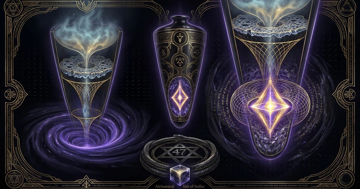 Cover illustration for treatise: Hexagram 47 Oppression (Exhaustion) Iching Meaning: Kun