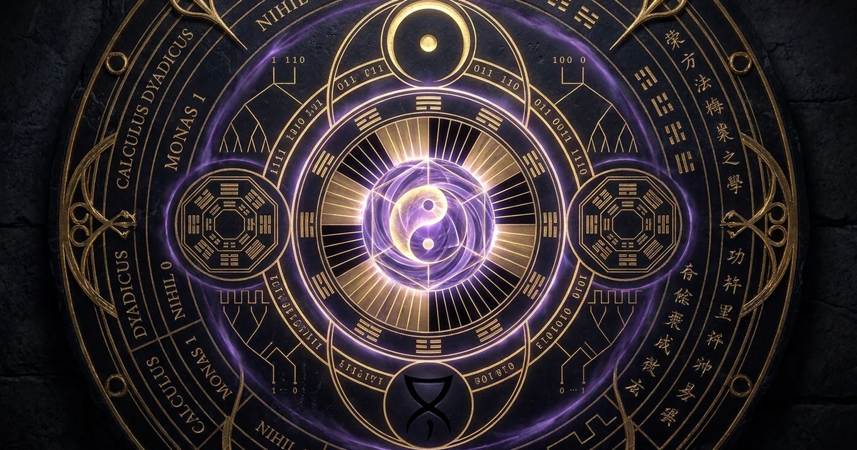 The Leibniz Binary System IChing Correspondence Paradigm - Hero Banner