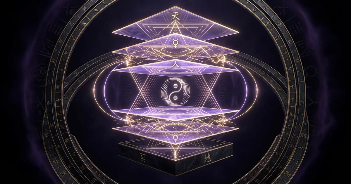 Six Line Structural Topography Hexagram Analysis: Theory - Research Treatise