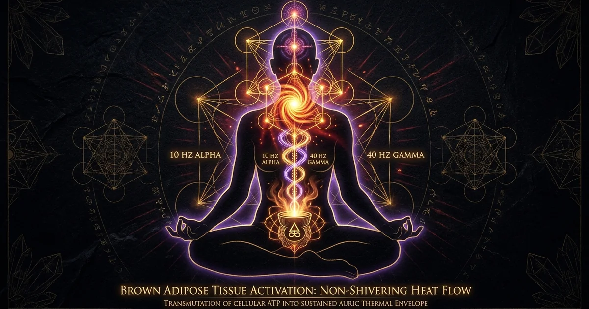 Cover illustration for treatise: Brown Adipose Tissue Activation Tummo Non Shivering