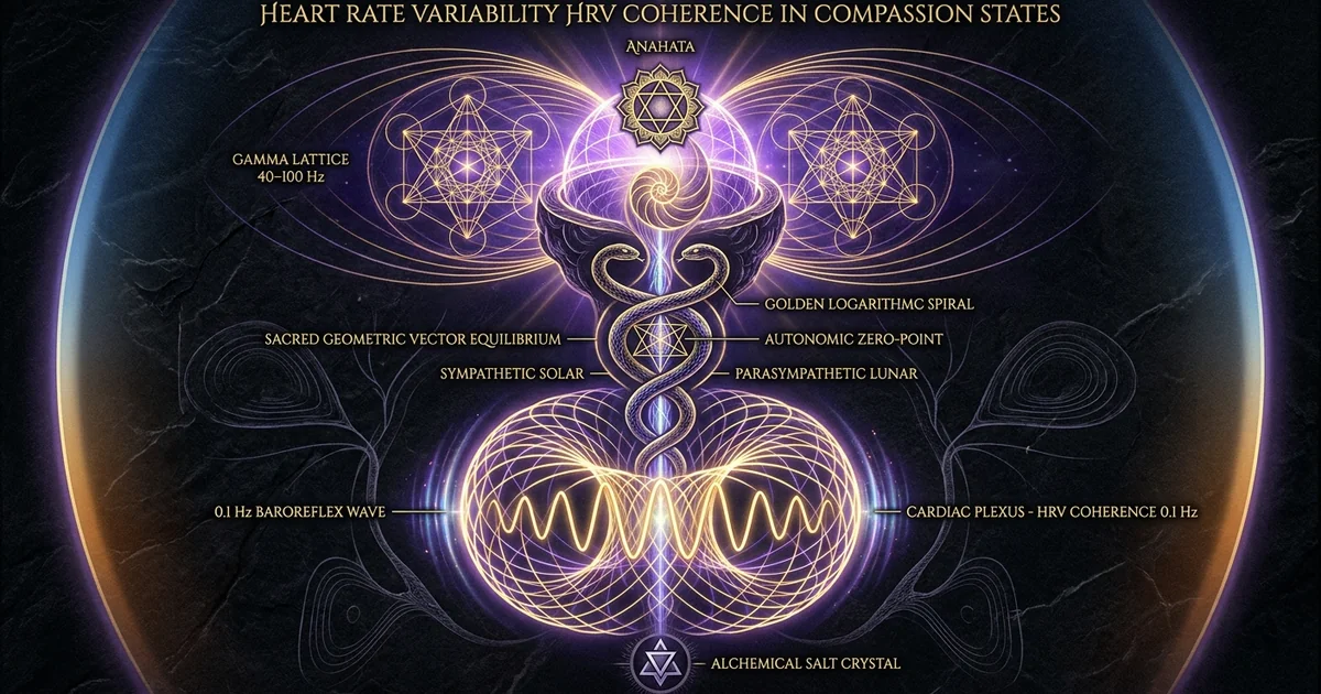 Cover illustration for treatise: Heart Rate Variability Hrv Coherence Heartmath Compassion