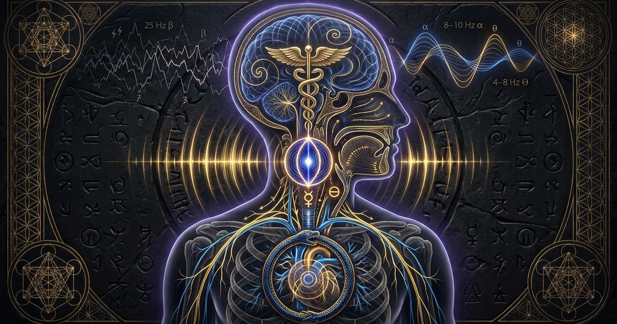 Cover illustration for treatise: Ujjayi Pranayama Victorious Ocean Breath Vagus Nerve