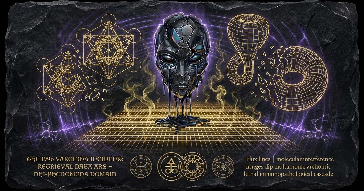 Cover illustration for treatise: Varginha Brazil Ufo Crash 1996 Creature Retrieval Military