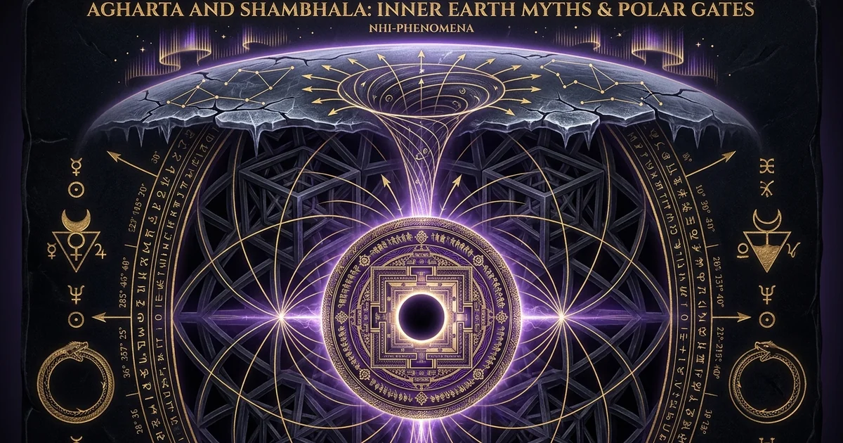 Agharta Shambhala Inner Earth Myths Polar Openings - Research Treatise