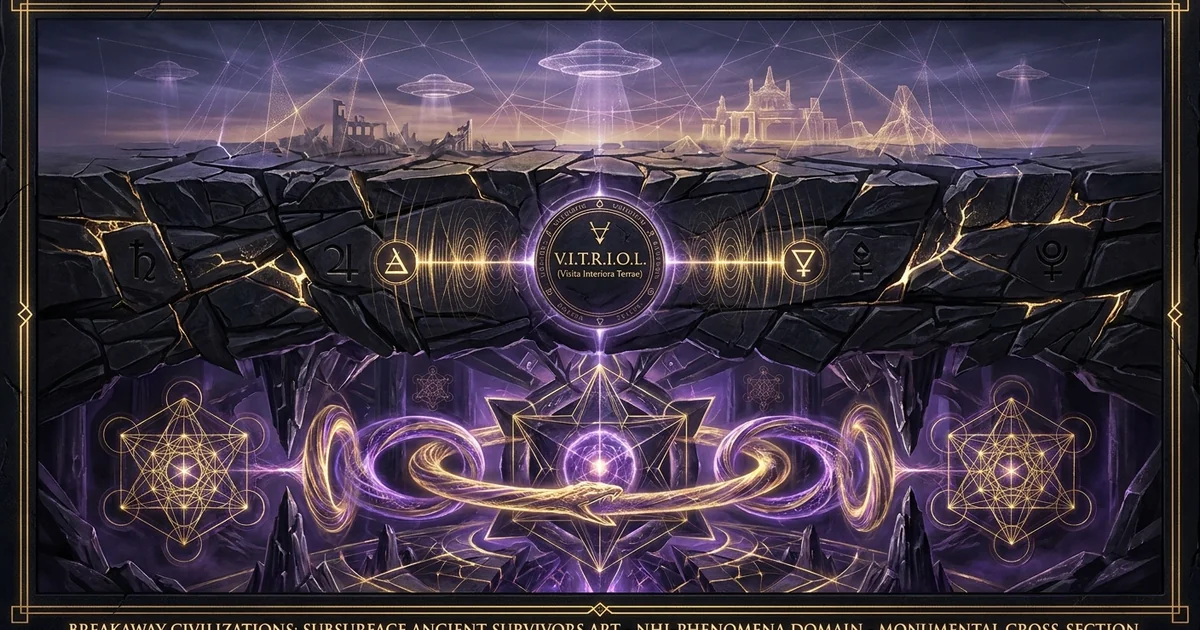 Breakaway Civilization Antediluvian Subterranean Survivors - Research Treatise