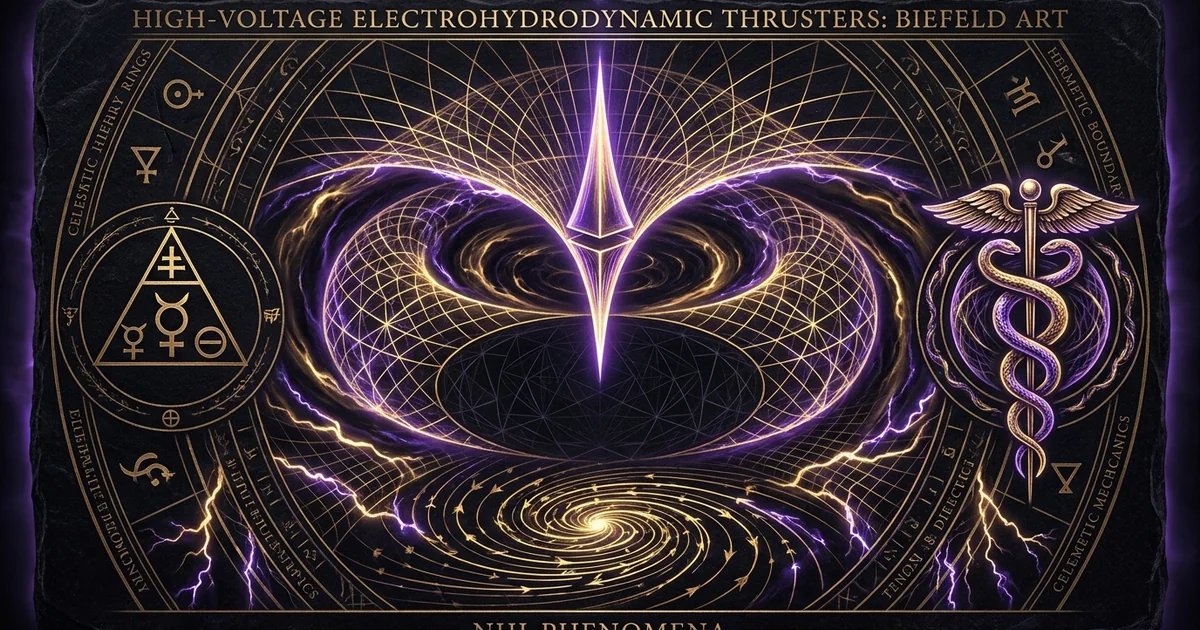 Biefeld Brown Effect Electrohydrodynamic Asymmetrical - Research Treatise