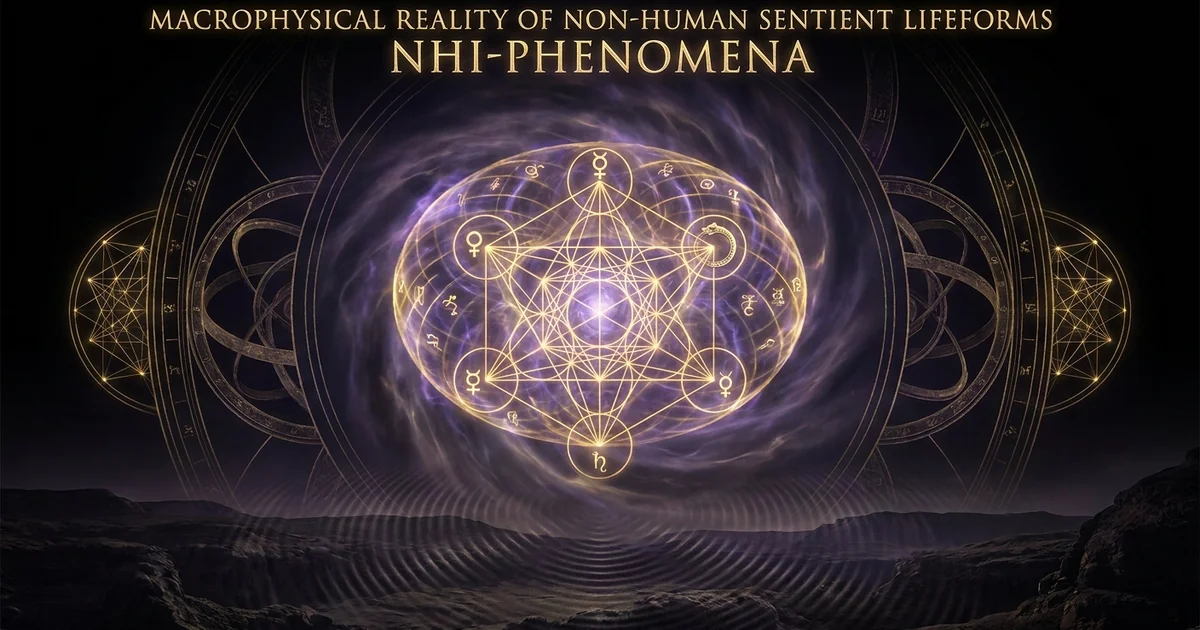 Macrophysical Reality Non Human Sentient Lifeforms - Hero Banner