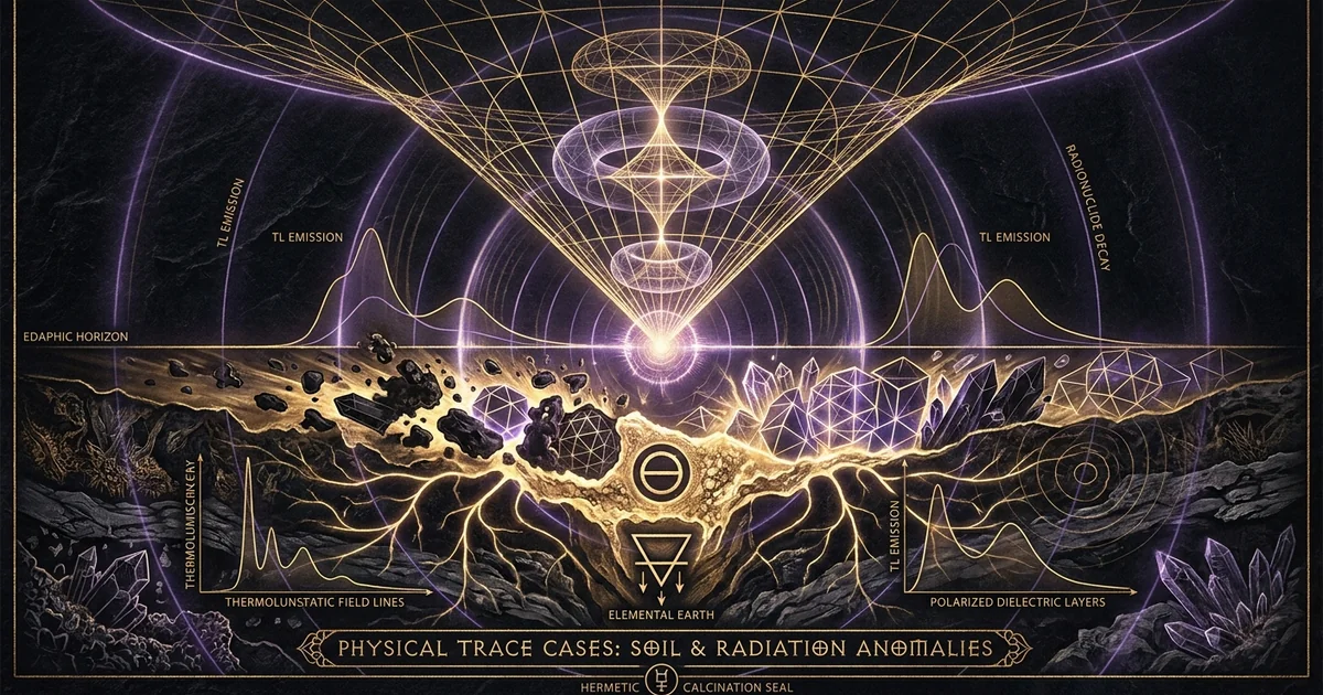 Physical Trace Cases Soil Radiation Anomalies: Physics - Research Treatise