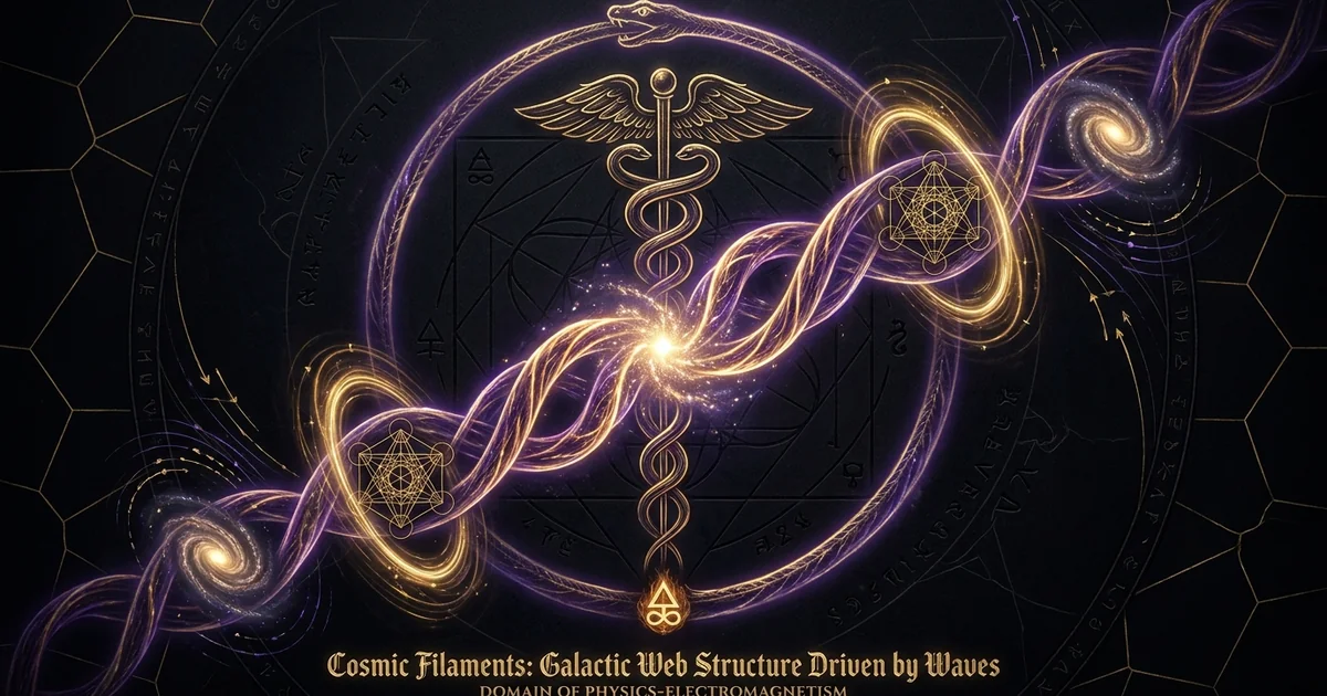 Cosmic Web Filaments Electromagnetic Current Driven Alfven - Research Treatise