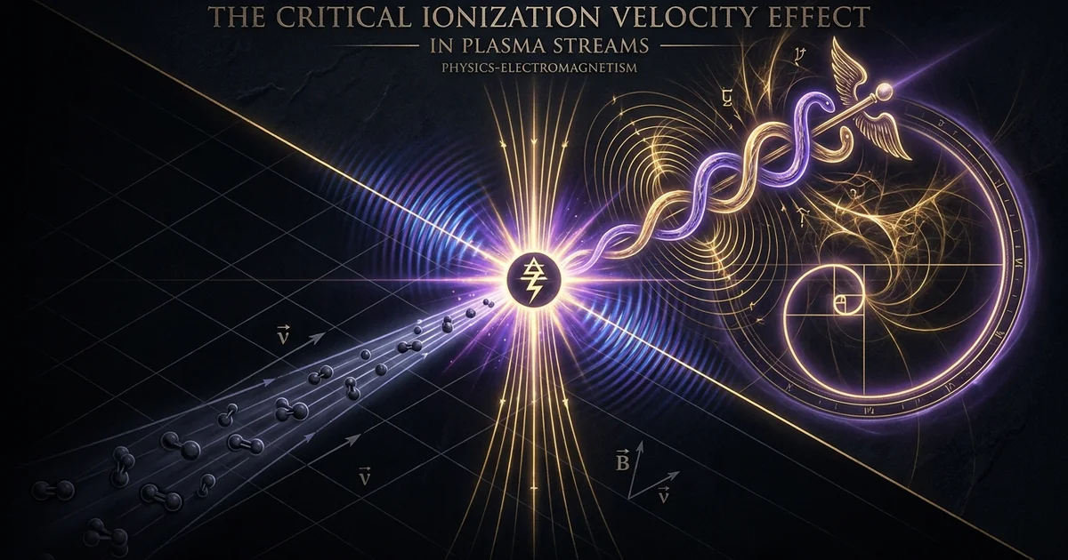 Critical Ionization Velocity CIV Alfven Neutral Gas Plasma - Research Treatise