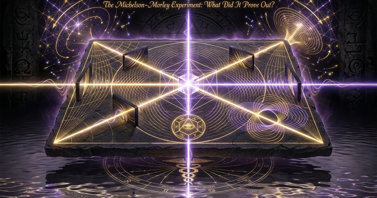 Michelson Morley Experiment Null Result Ether Drift Re - Hero Banner