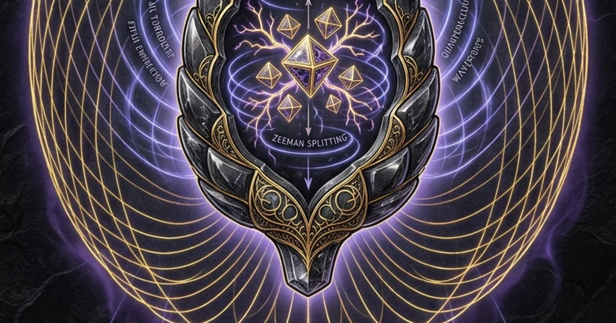 Cover illustration for treatise: Pineal Gland Magnetoreception Cryptochrome Radical Pair