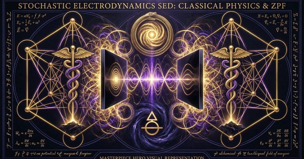 Stochastic Electrodynamics SED Trevor Marshall Timothy Boyer - Hero Banner