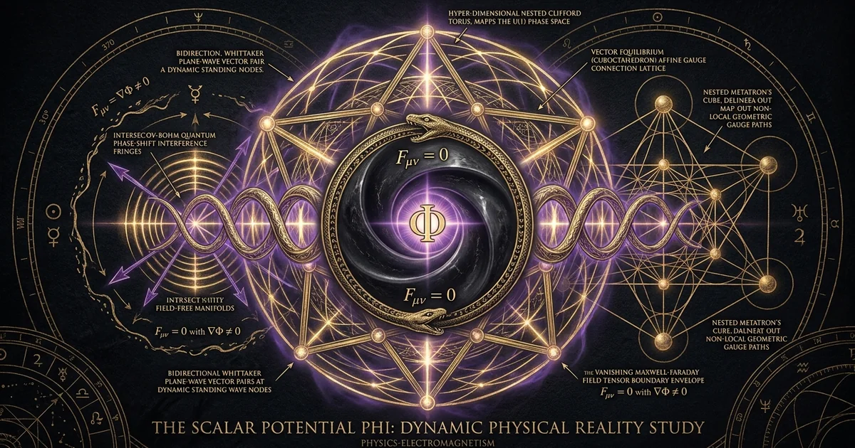 Scalar Potential Phi: Physical Reality in Electrodynamics - Hero Banner