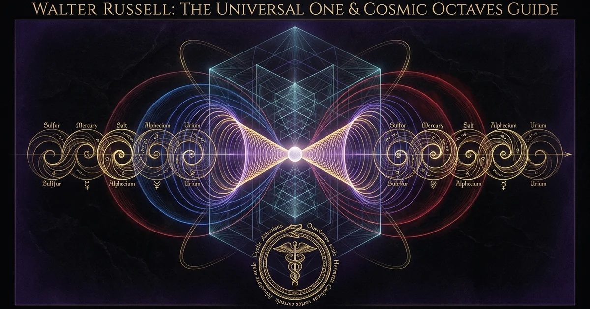 Walter Russell The Universal One Periodic Table Octaves - Hero Banner