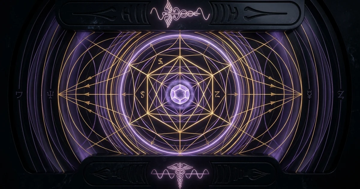 Cover illustration for treatise: Acoustic Pressure Nodes: Particle Trapping Acoustic Tweezers