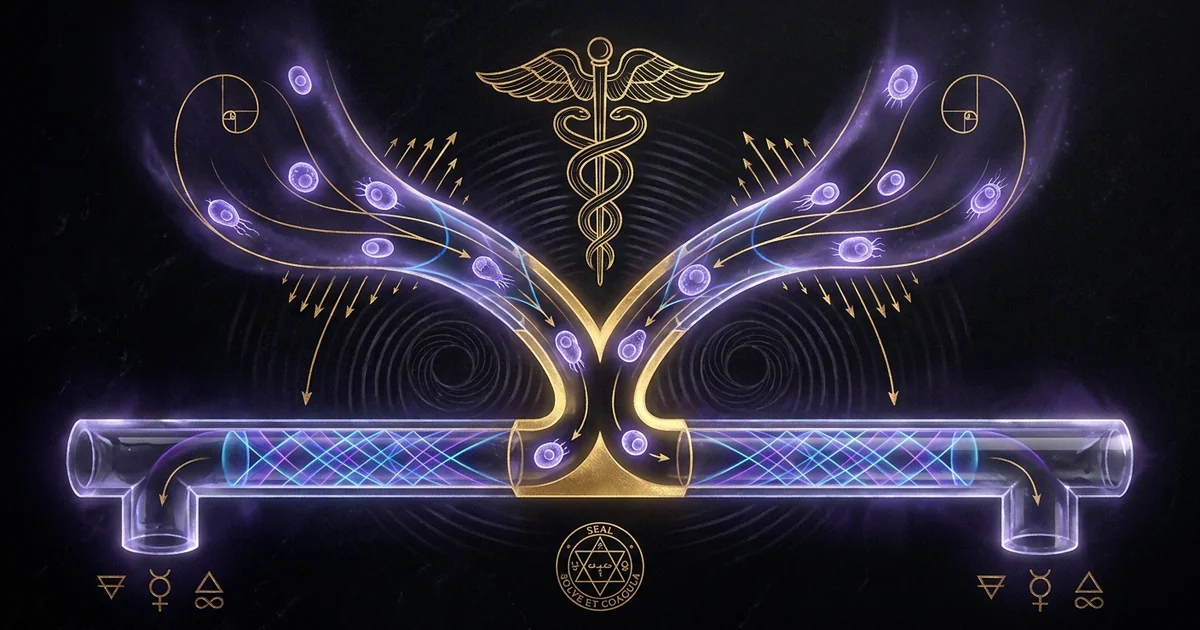 Cover illustration for treatise: Biomedical Cell Sorting Acoustofluidics Continuous Flow
