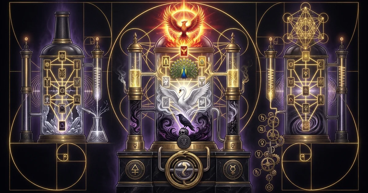 Alchemical Symbolism in the 1909 Waite-Smith Tarot Deck - Research Treatise