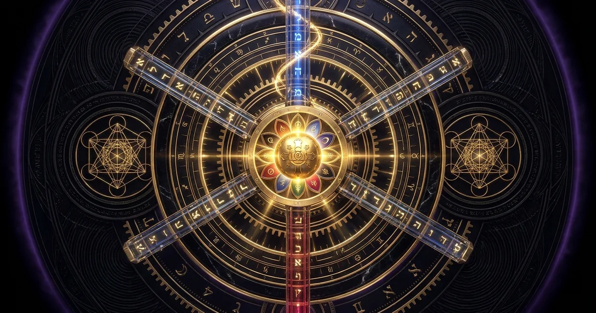 Cover illustration for treatise: Hermetic Order Golden Dawn Tarot Reforms: An Analysis