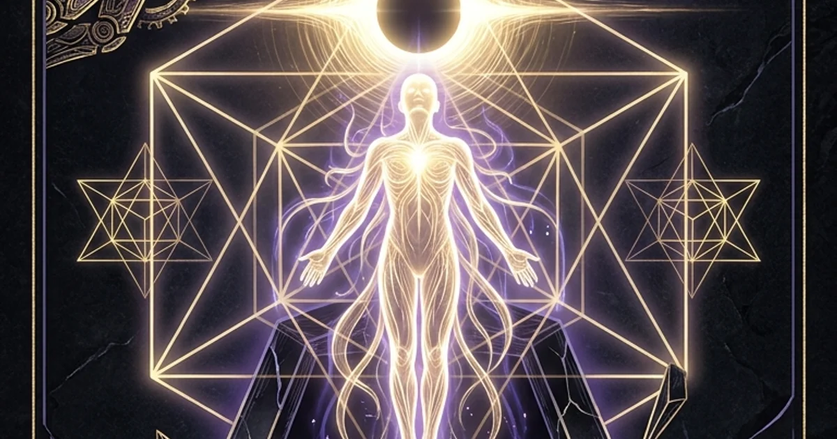 Cover illustration for treatise: Judgement Archetype Spiritual Awakening: Path 31 Shin