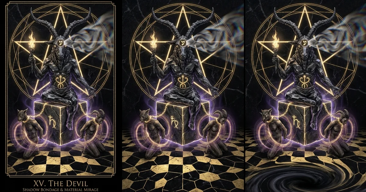 The Devil Archetype Shadow Bondage and Material Mirage - Hero Banner